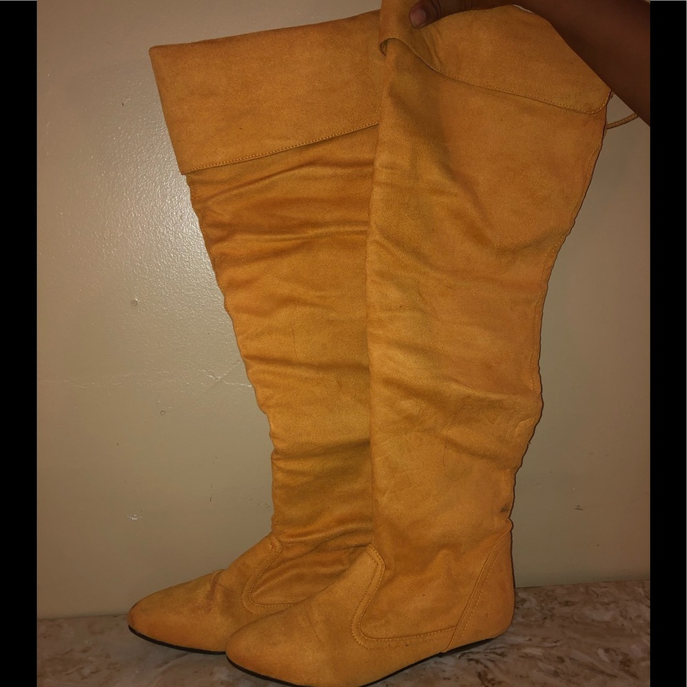 Thigh high boots